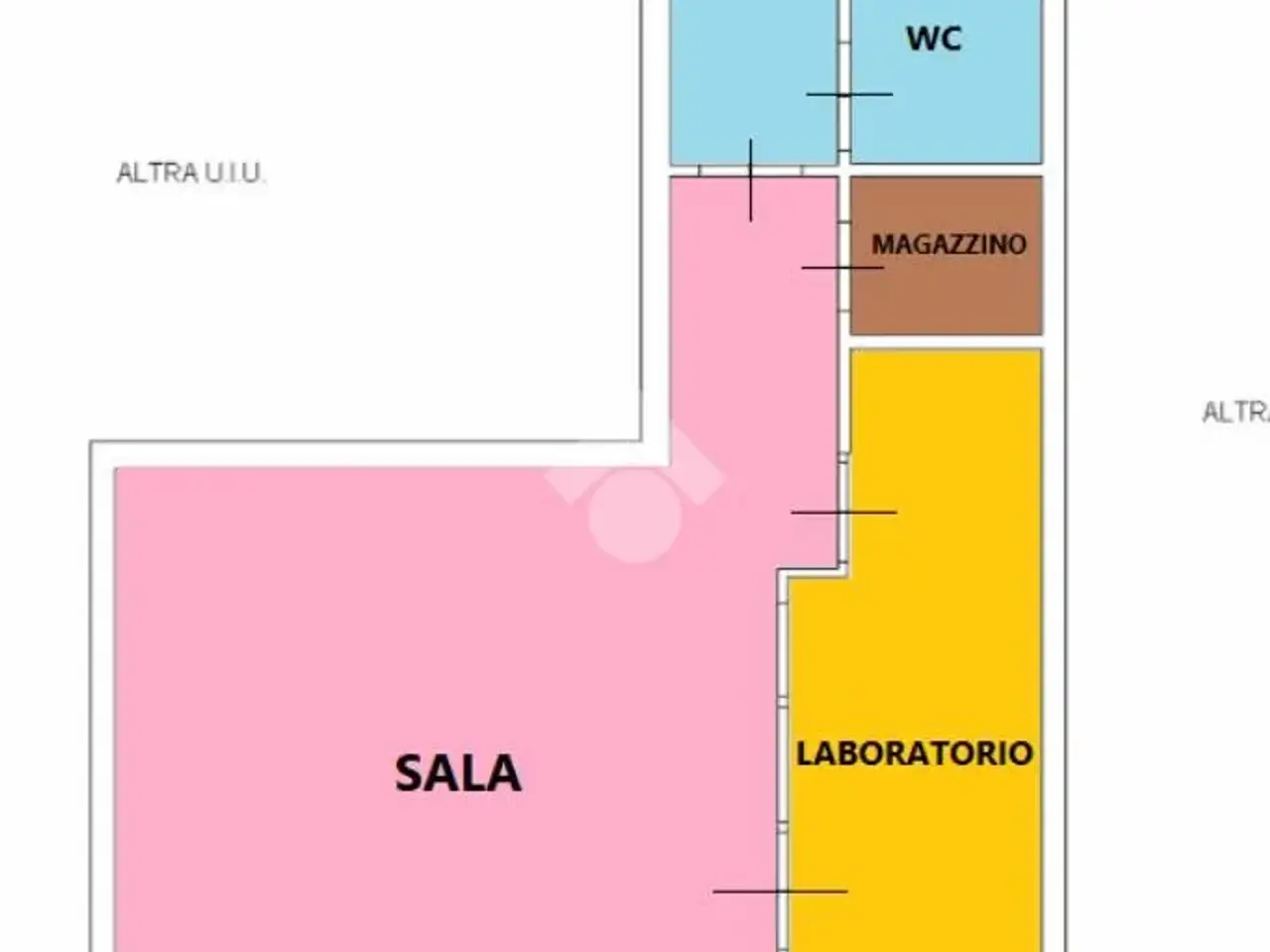 Negozio in Via Veturia 69, Roma, {3} - Planimetria 1