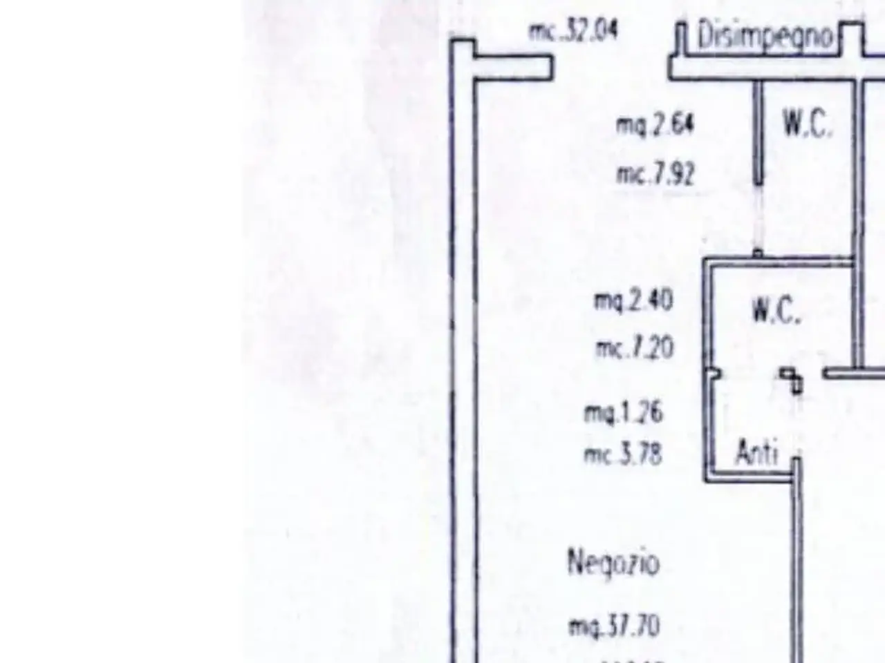 Negozio in Piazza Chiesa Vecchia 9, Ponzano Veneto, {3} - Planimetria 1