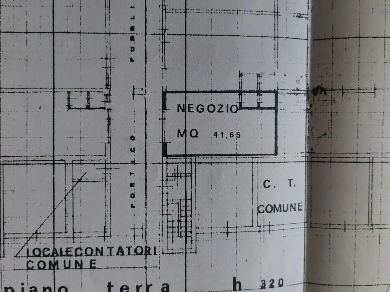 Negozio in Via dei Traeri , Modena, {3} - Planimetria 1