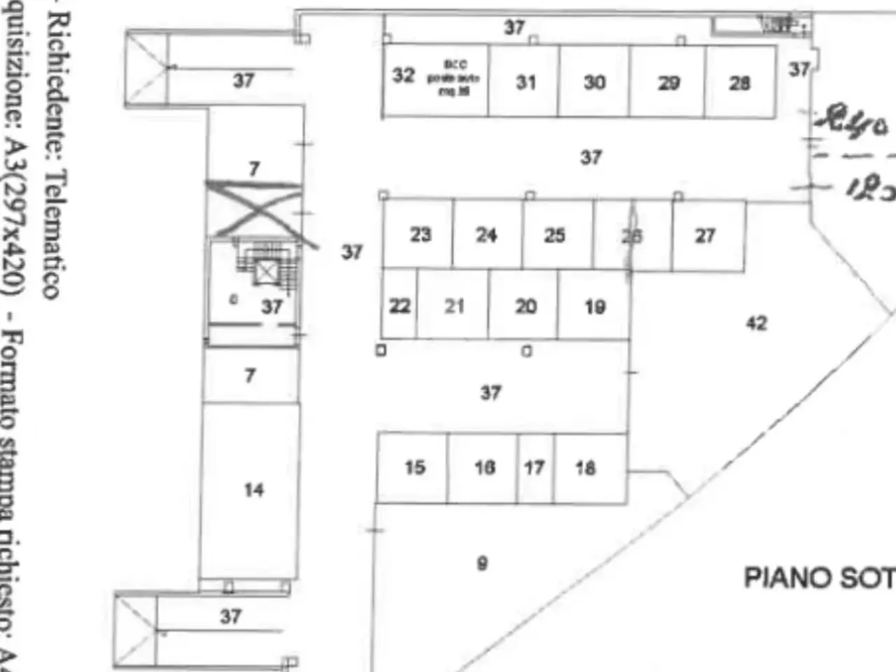 Magazzino in Via Aldo Palareti, Savignano Sul Rubicone, {3} - Planimetria 1