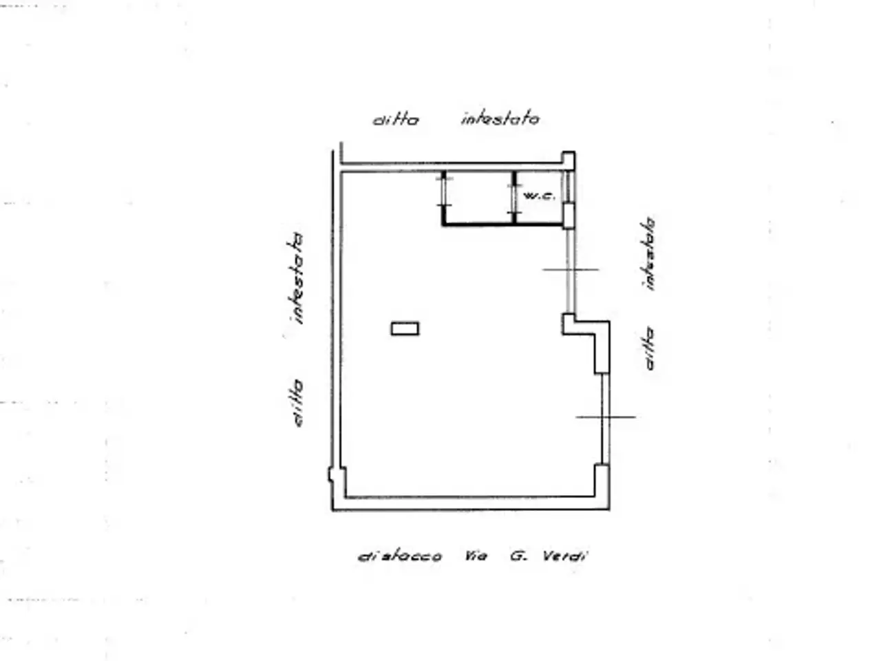 Negozio in Via Rossini 38, Albano Laziale, {3} - Planimetria 1