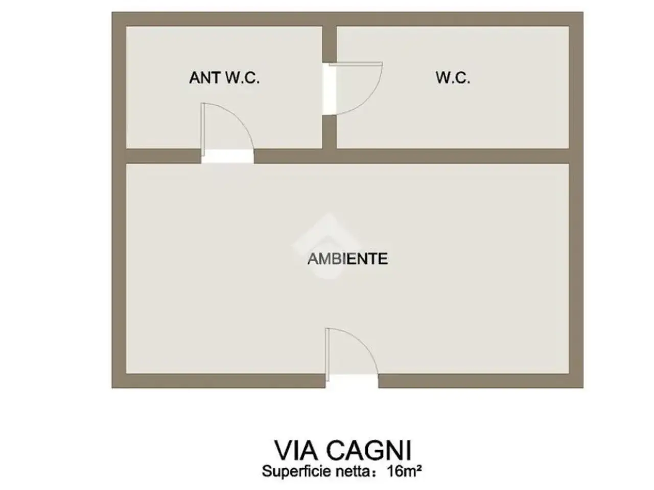 Negozio in Via Ammiraglio Cagni Umberto 1, Palermo, {3} - Planimetria 1
