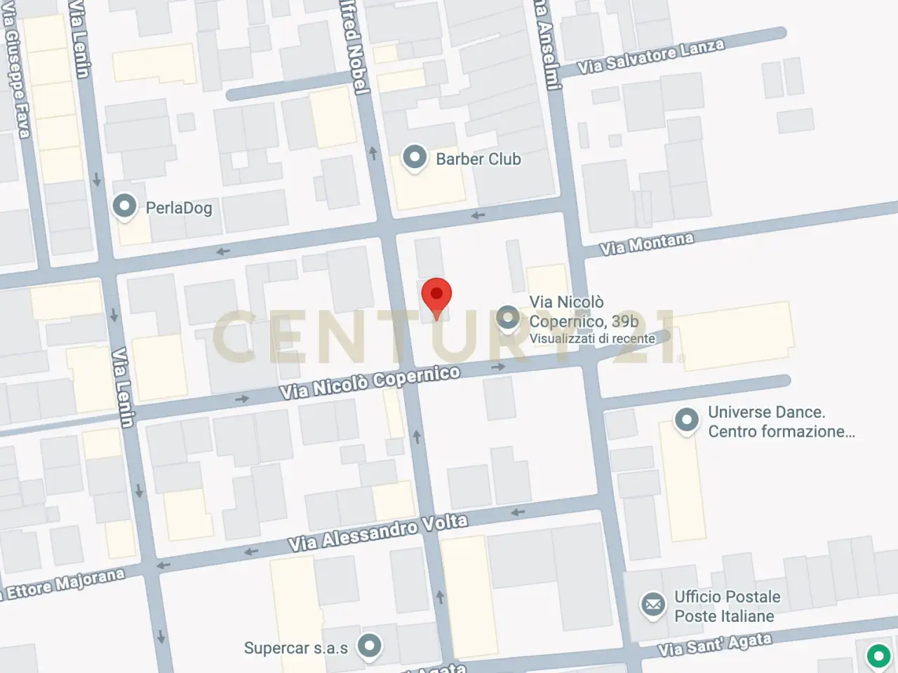 Negozio in Via Alfred Nobel Snc, Misterbianco, {3} - Planimetria 1