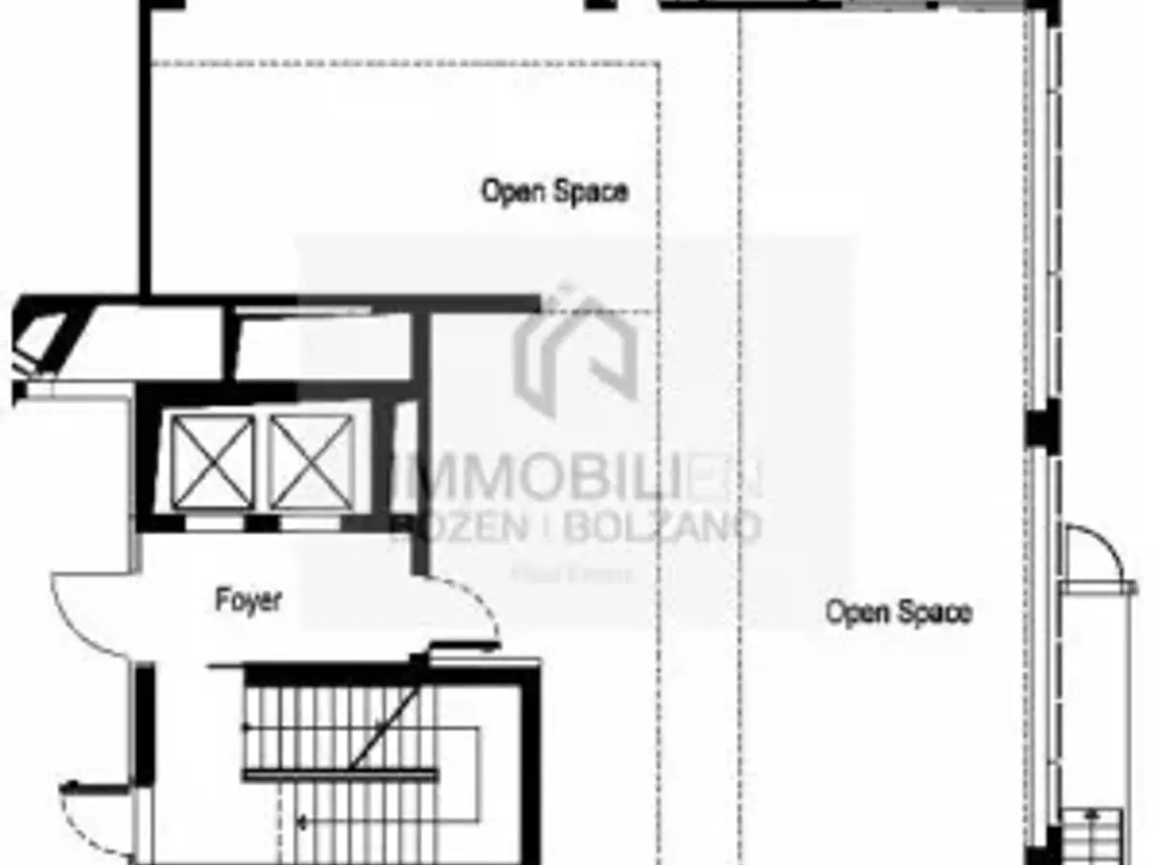 Negozio in Piazza Fiera 1, Bolzano, {3} - Planimetria 1