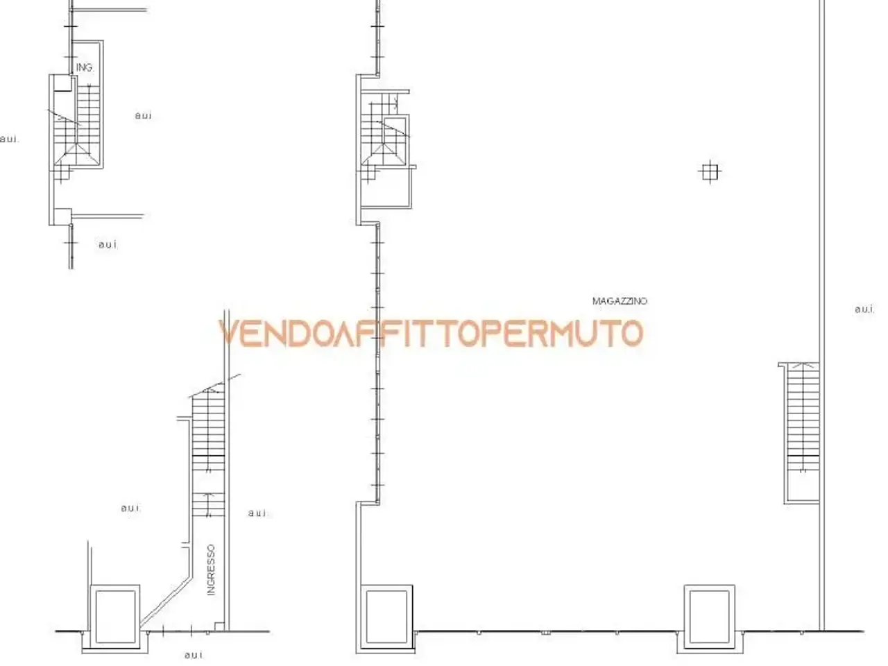 Capannone in Via Dante Alighieri, Palosco, {3} - Planimetria 1