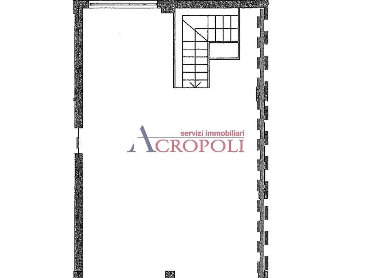 Negozio in Via Ponte Valle Trave, Anguillara Sabazia, {3} - Planimetria 1
