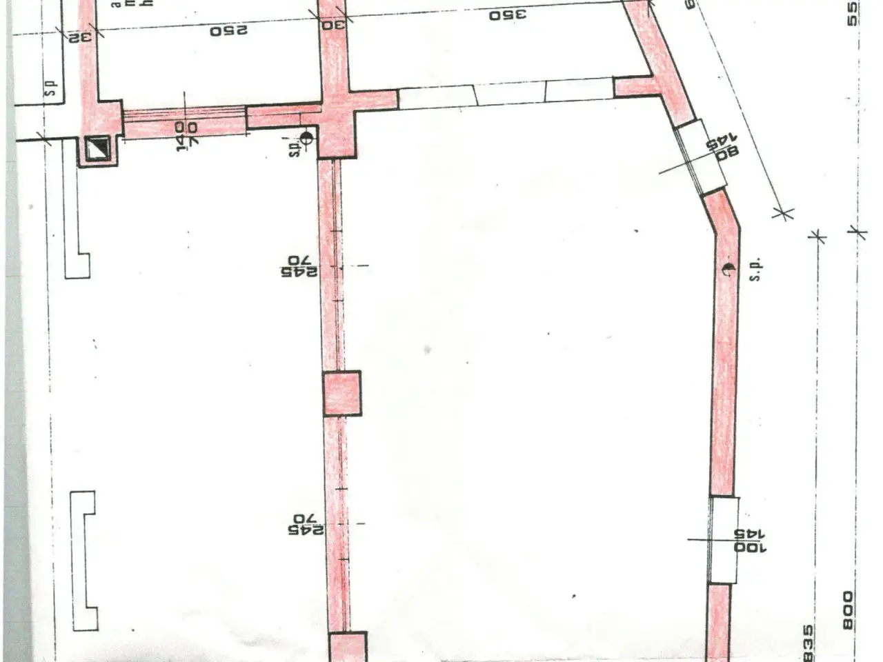 Ufficio in Riviera Paleocapa, Padova, {3} - Planimetria 1