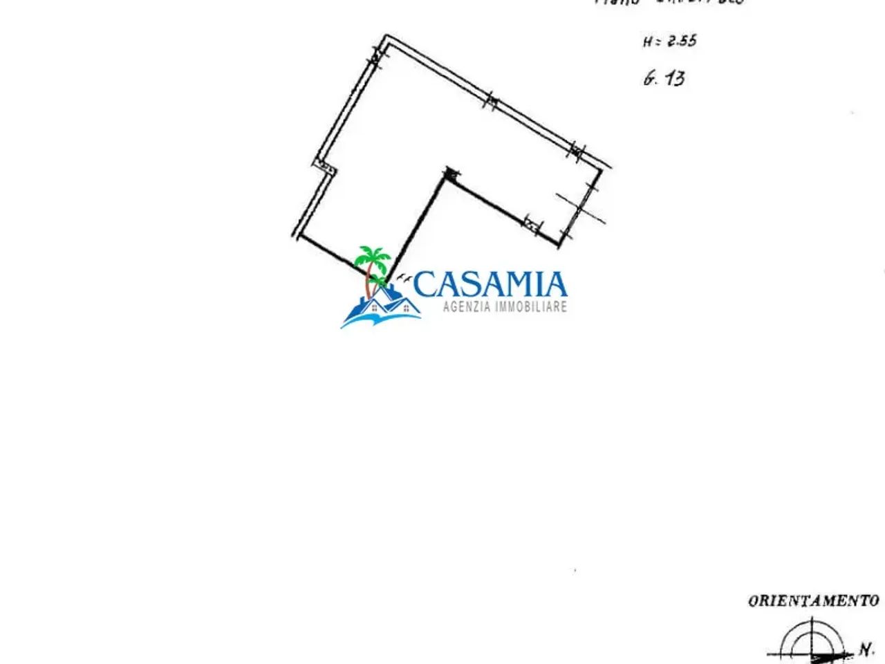 Magazzino in Via Toti 19, Monsampolo Del Tronto, {3} - Planimetria 1