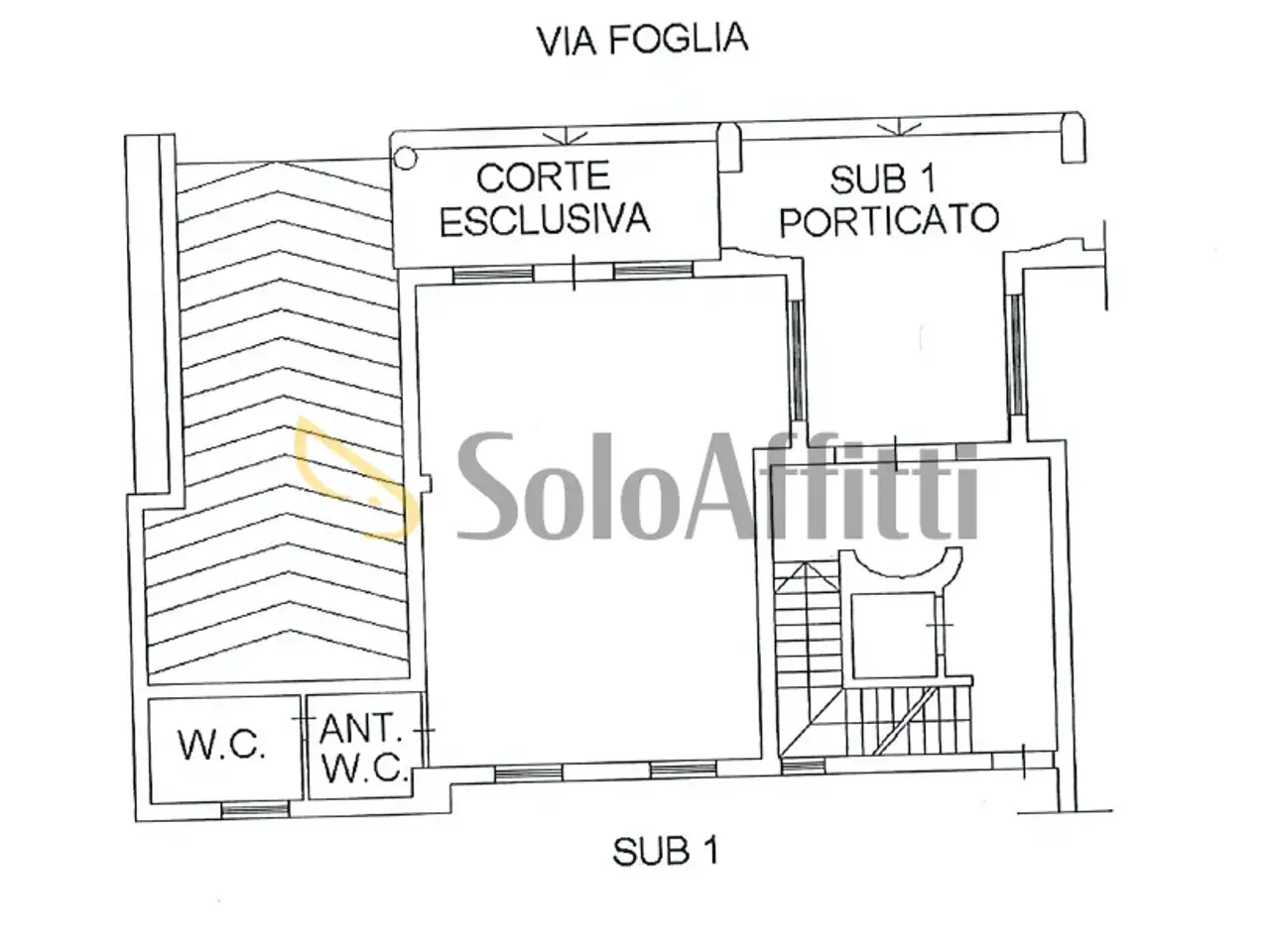 Negozio in Via Giulio Foglia 88, Marcianise, {3} - Planimetria 1