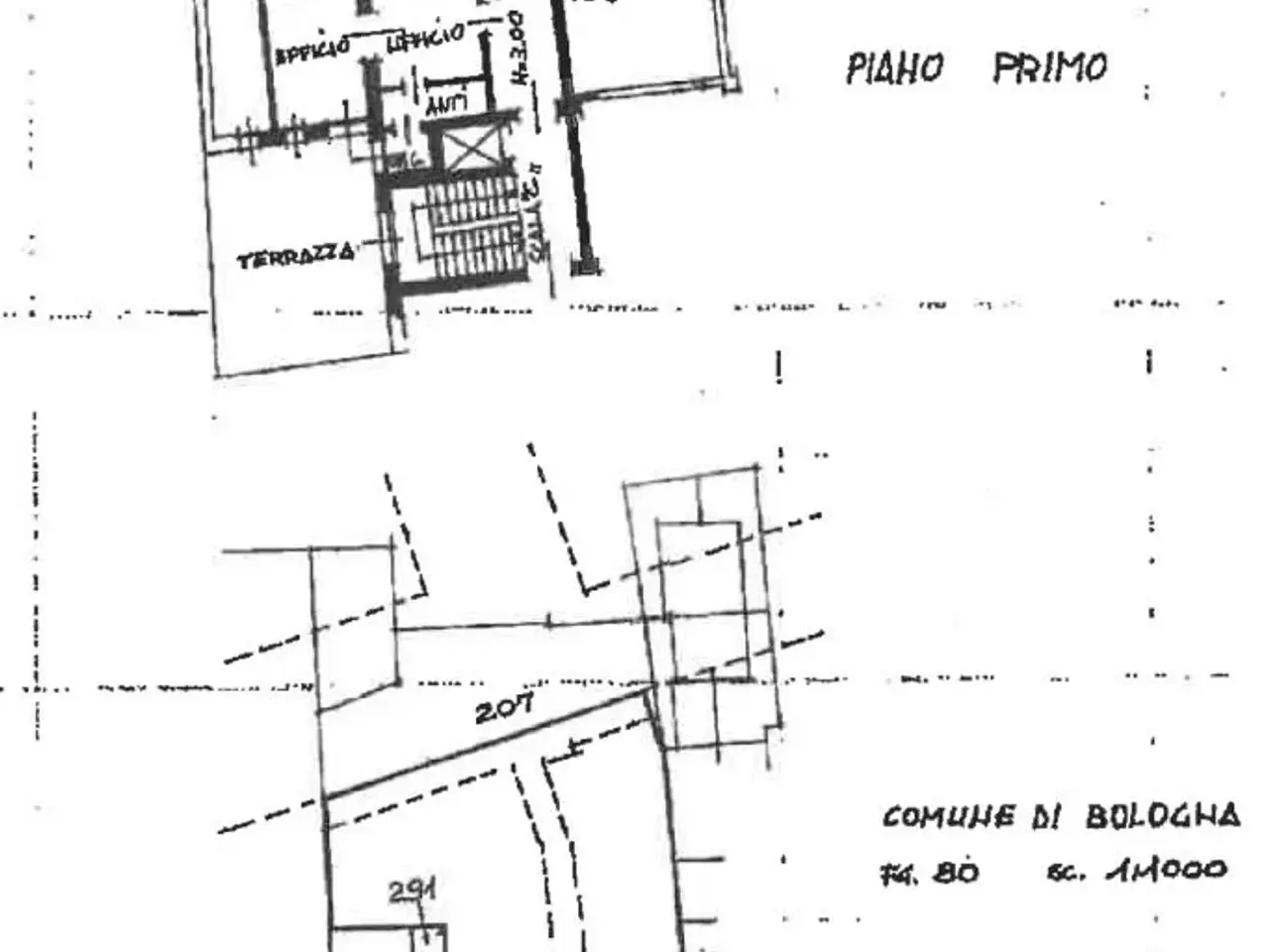 Ufficio in Via San Felice 133, Bologna, {3} - Planimetria 1