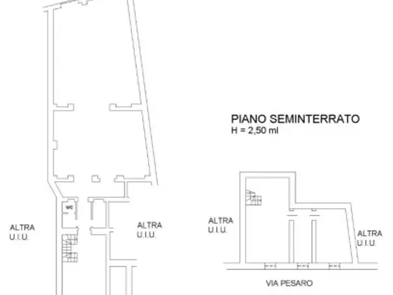 Negozio in Via Pesaro 7, Roma, {3} - Planimetria 1
