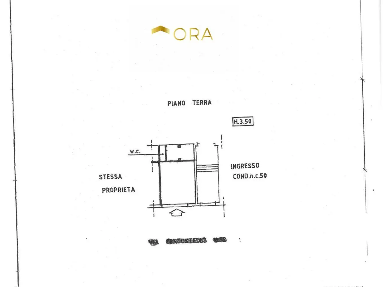 Negozio in Via Cento Stelle 52, Firenze, {3} - Planimetria 1