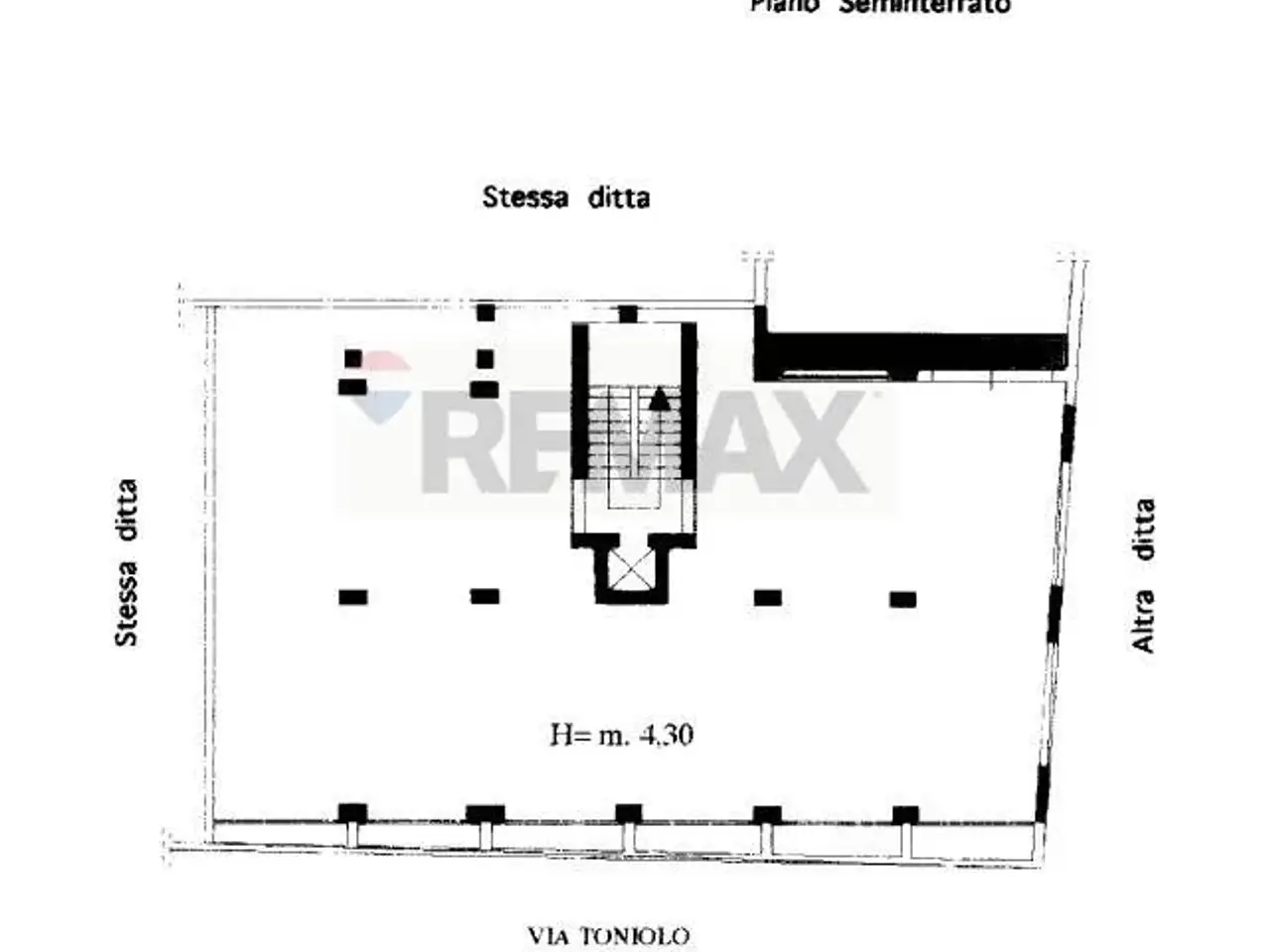 Magazzino in Via Giuseppe Toniolo, Caltagirone, {3} - Planimetria 1