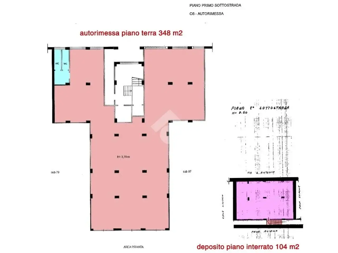 Magazzino in Viale Abramo Lincoln 311, Caserta, {3} - Planimetria 1
