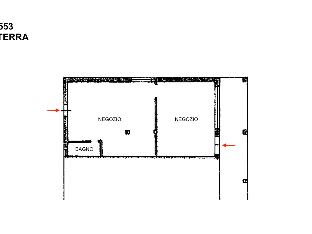 Locale commerciale in , Spilimbergo, {3} - Planimetria 1