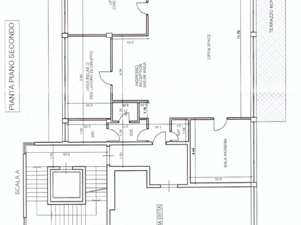 Ufficio in Via Danimarca 2, Brindisi, {3} - Planimetria 1