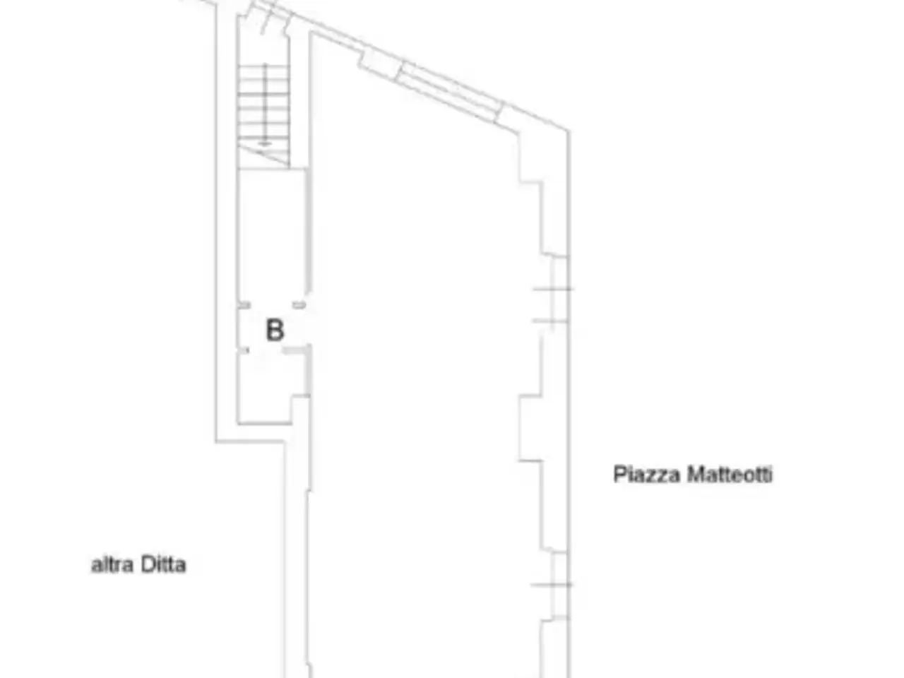 Negozio in Via Melfi, Venosa, {3} - Planimetria 1