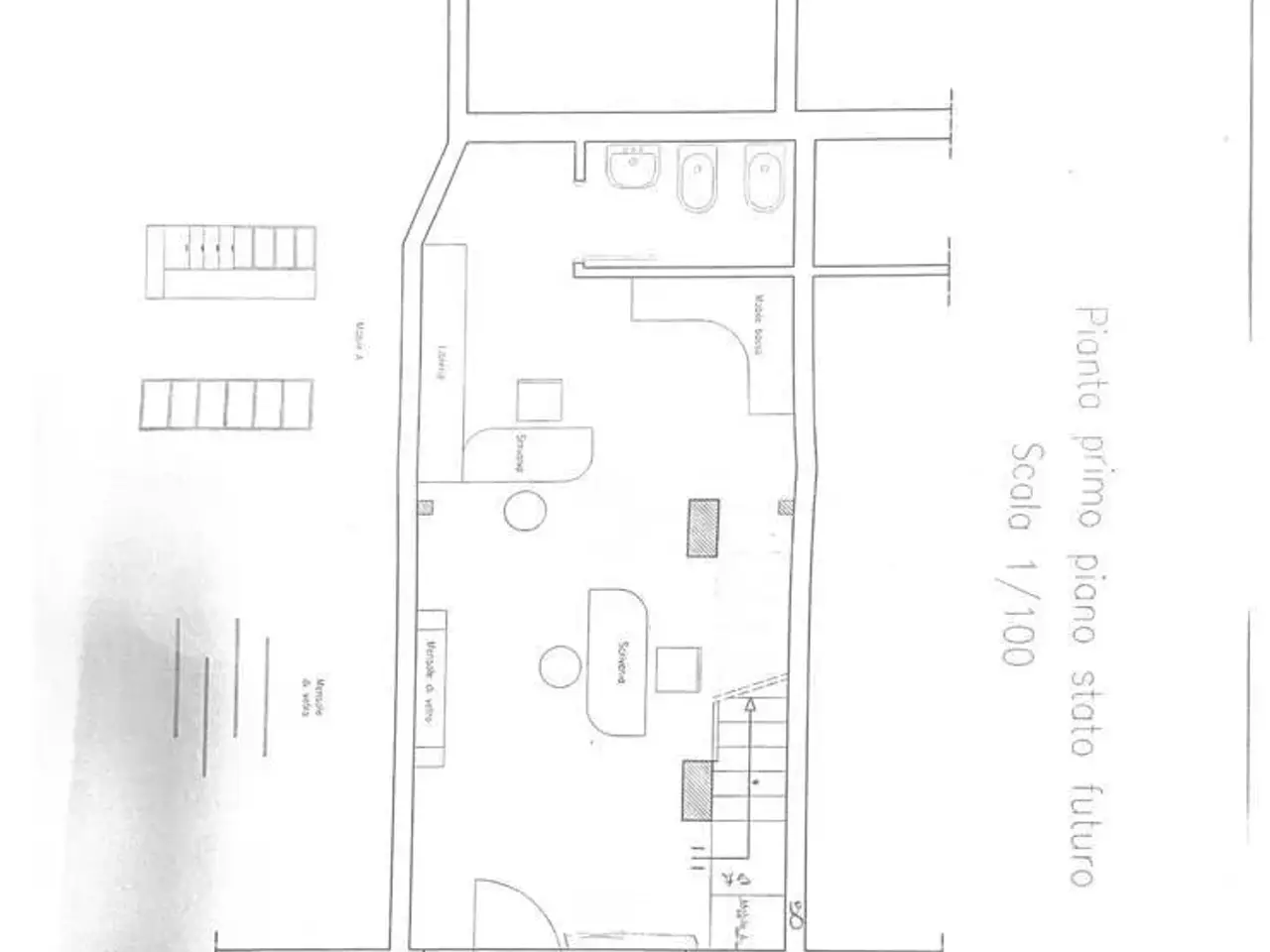 Negozio in Via Nicola Pompizii 44, Mosciano Sant'Angelo, {3} - Planimetria 1