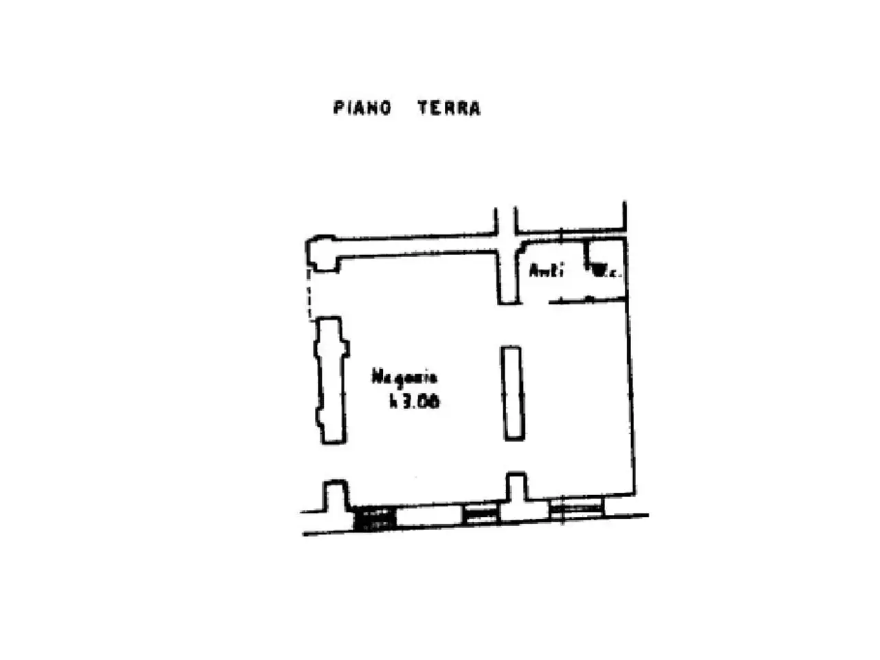 Negozio in Stradone S. Fermo 7, Verona, {3} - Planimetria 1