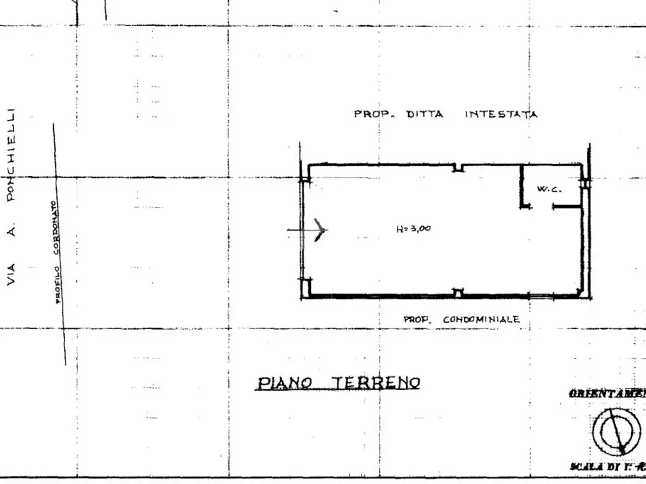 Negozio in Via Ponchielli, Scandicci, {3} - Planimetria 1