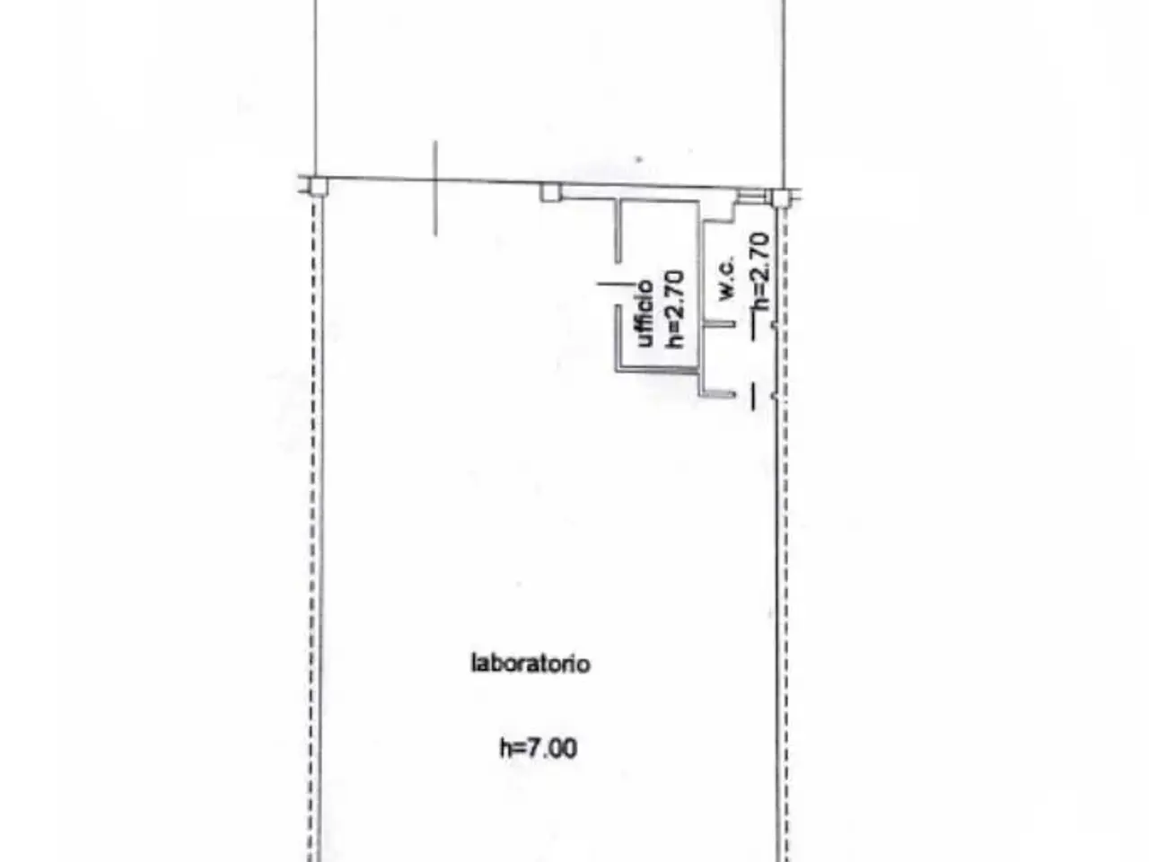 Laboratorio in Strada della Giara 1, Verona, {3} - Planimetria 1