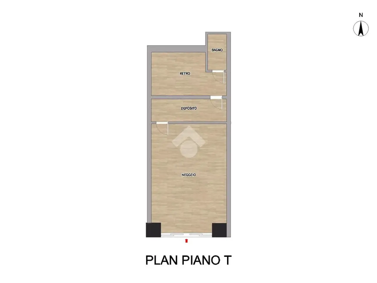 Negozio in Corso Vittorio Emanuele II 34, Cremona, {3} - Planimetria 1