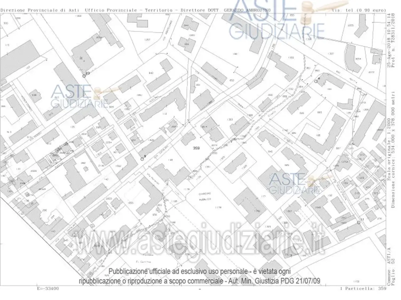 Magazzino in Via Bruno Buozzi, 25, 14100 Asti At, Italia 25, Asti, {3} - Planimetria 1