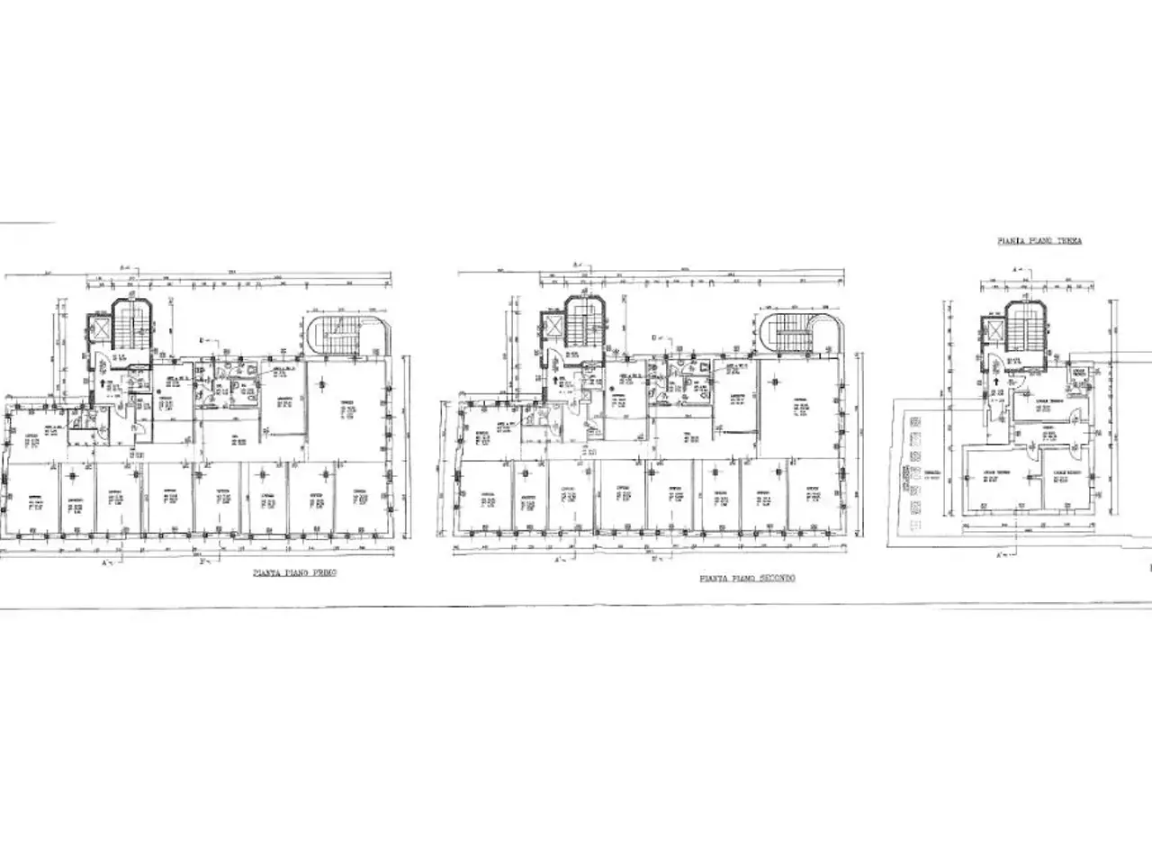 Ufficio in Via Pilade Bronzetti 4, Padova, {3} - Planimetria 1