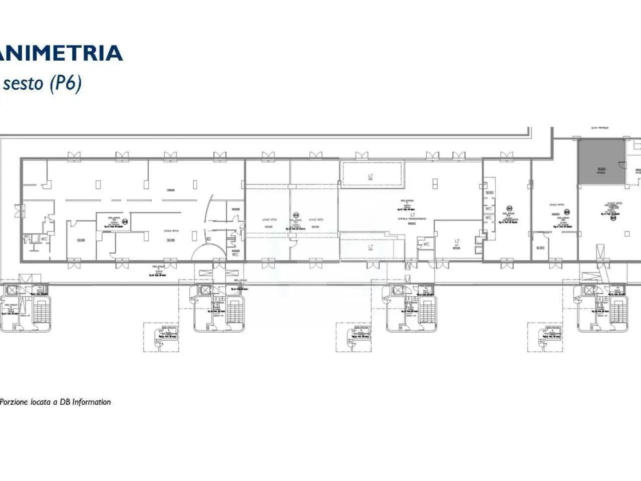 Ufficio in Palazzo a Milanofiori Str. 4, 4, Assago, {3} - Planimetria 1