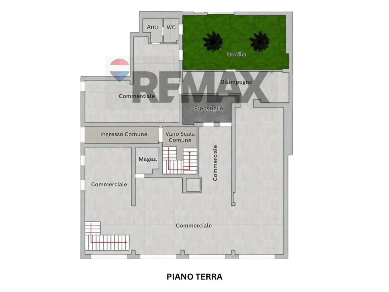 Negozio in Via Trieste 21c, Padova, {3} - Planimetria 1