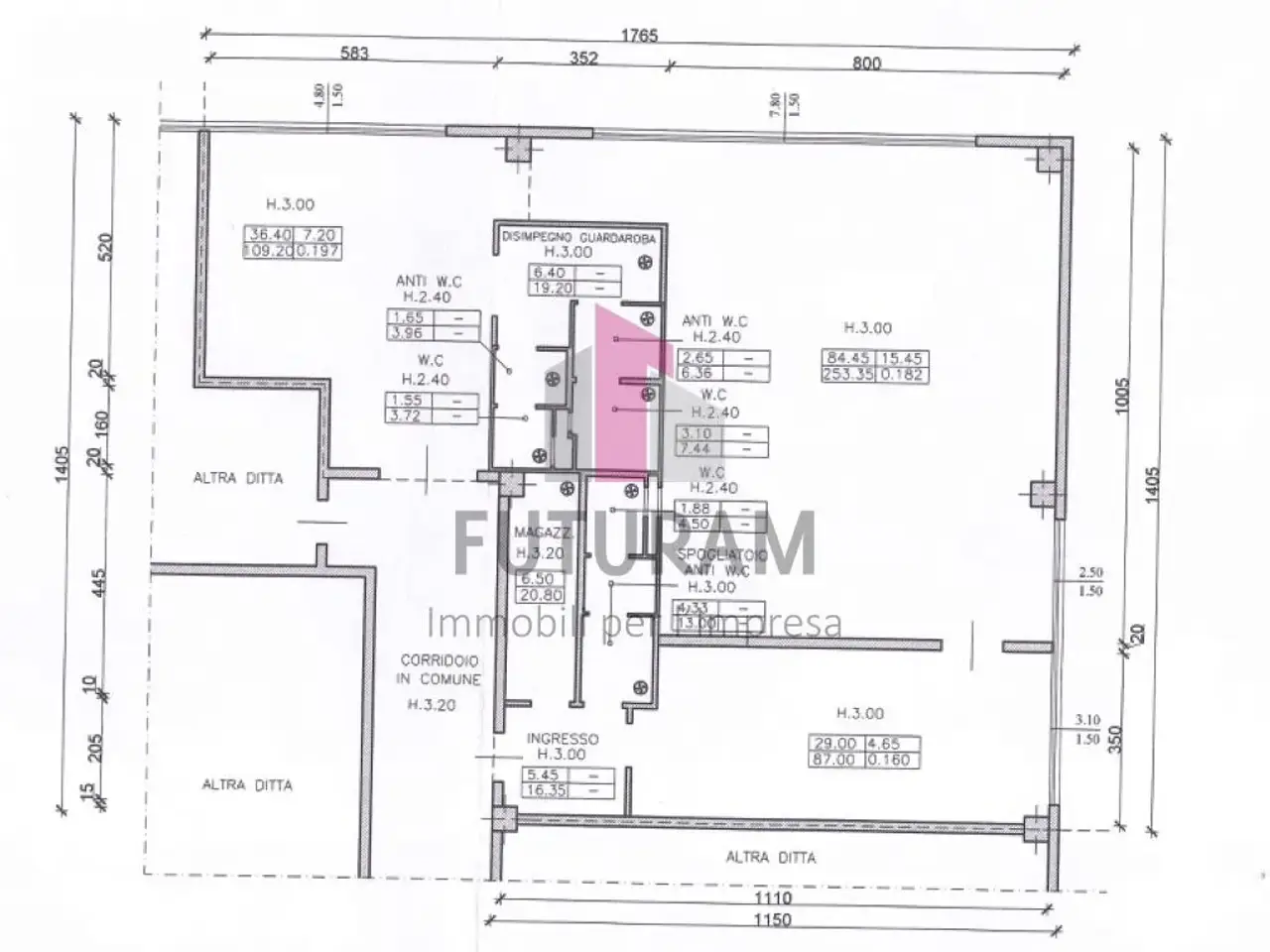 Ufficio in Via Roma, Camisano Vicentino, {3} - Planimetria 1
