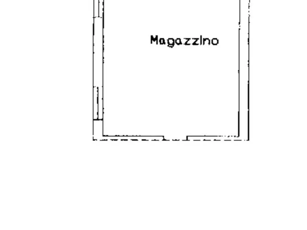Negozio in Via Roma 82, Muzzana Del Turgnano, {3} - Planimetria 1