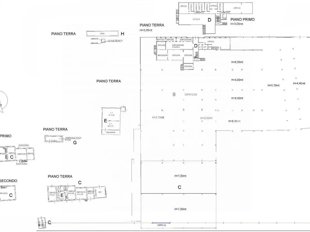 Capannone in Via Italia 200, Conegliano, {3} - Planimetria 1