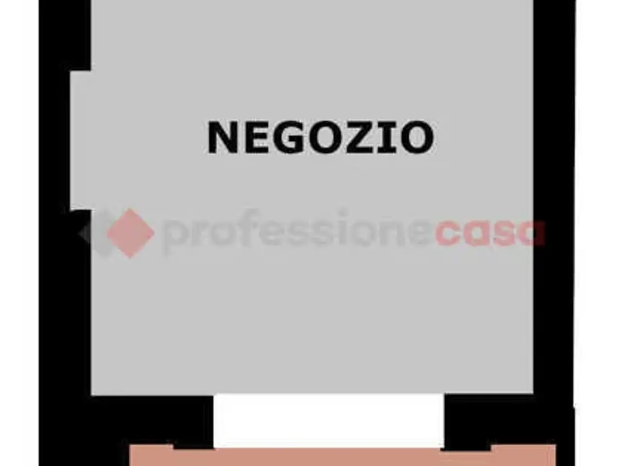 Negozio in Via Medaglie d'Oro, Roma, {3} - Planimetria 1