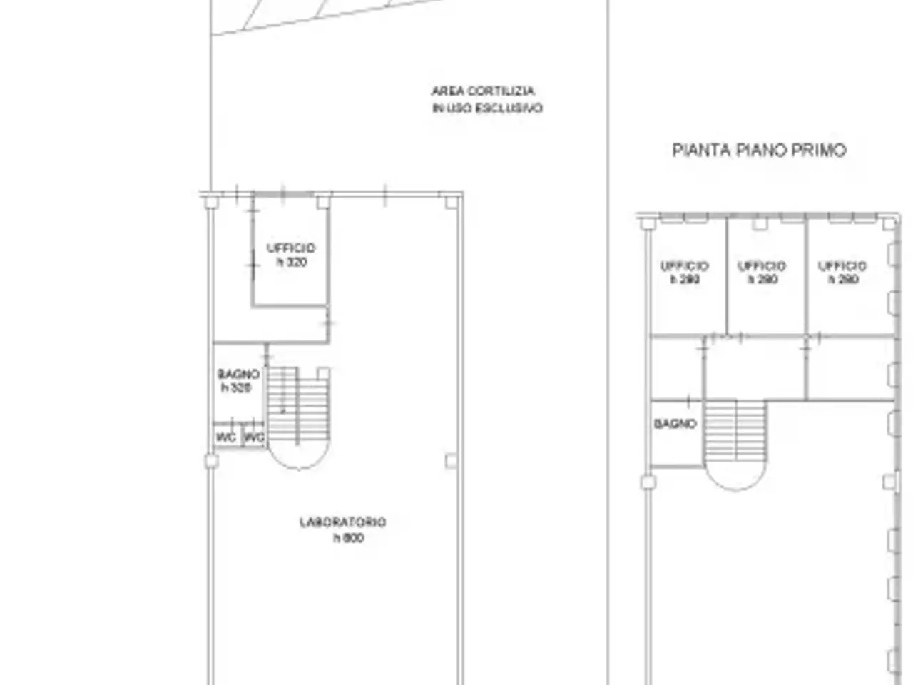 Capannone in Via Monte Prinzera, Parma, {3} - Planimetria 1