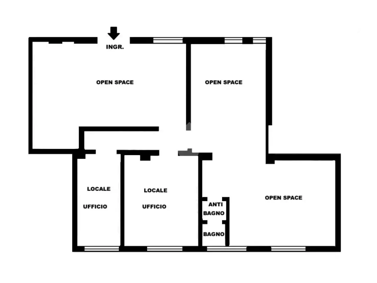 Laboratorio in Via Taormina 15, Milano, {3} - Planimetria 1