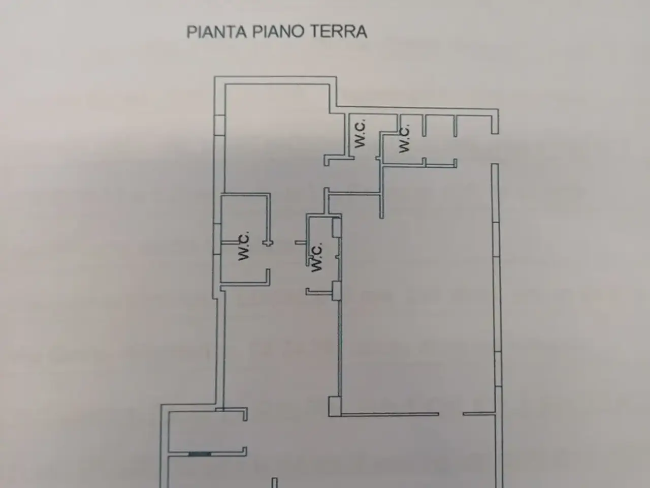 Esercizio commerciale in Via Dante 72, Matera, {3} - Planimetria 1