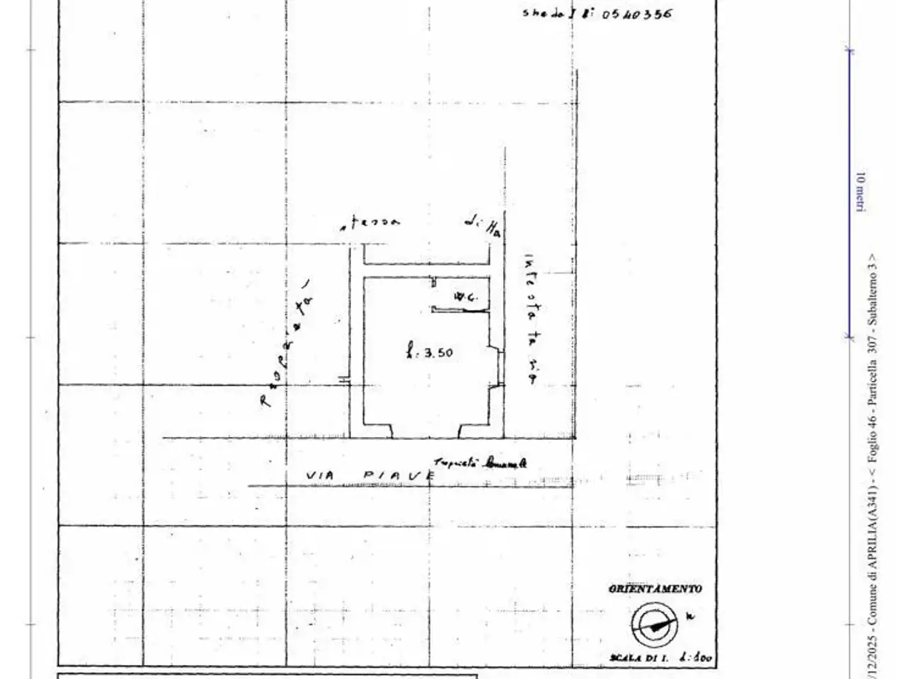 Palazzina commerciale in Via Piave 48, Aprilia, {3} - Planimetria 1