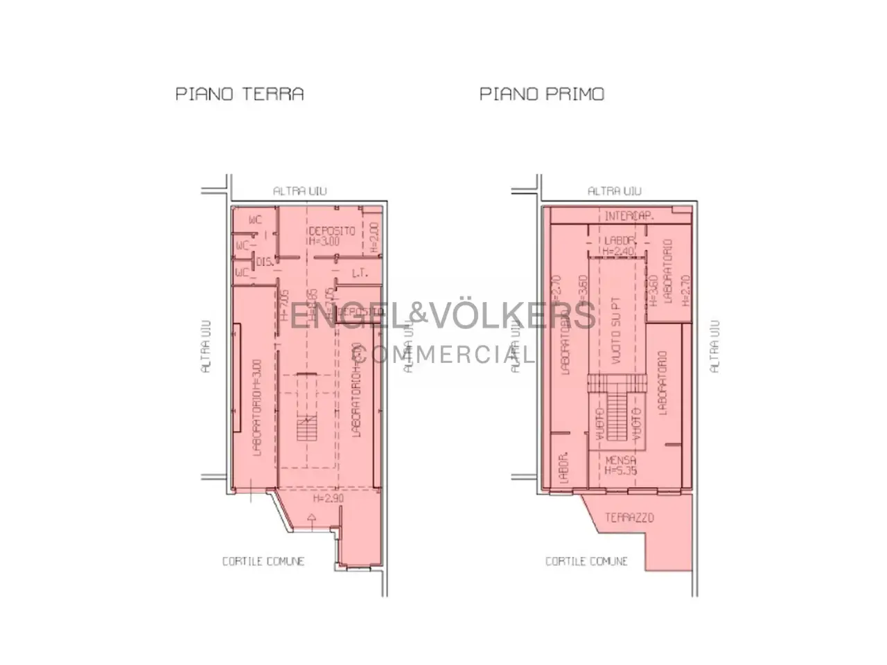 Ufficio in Via Enrico Caviglia 3/a, Milano, {3} - Planimetria 1