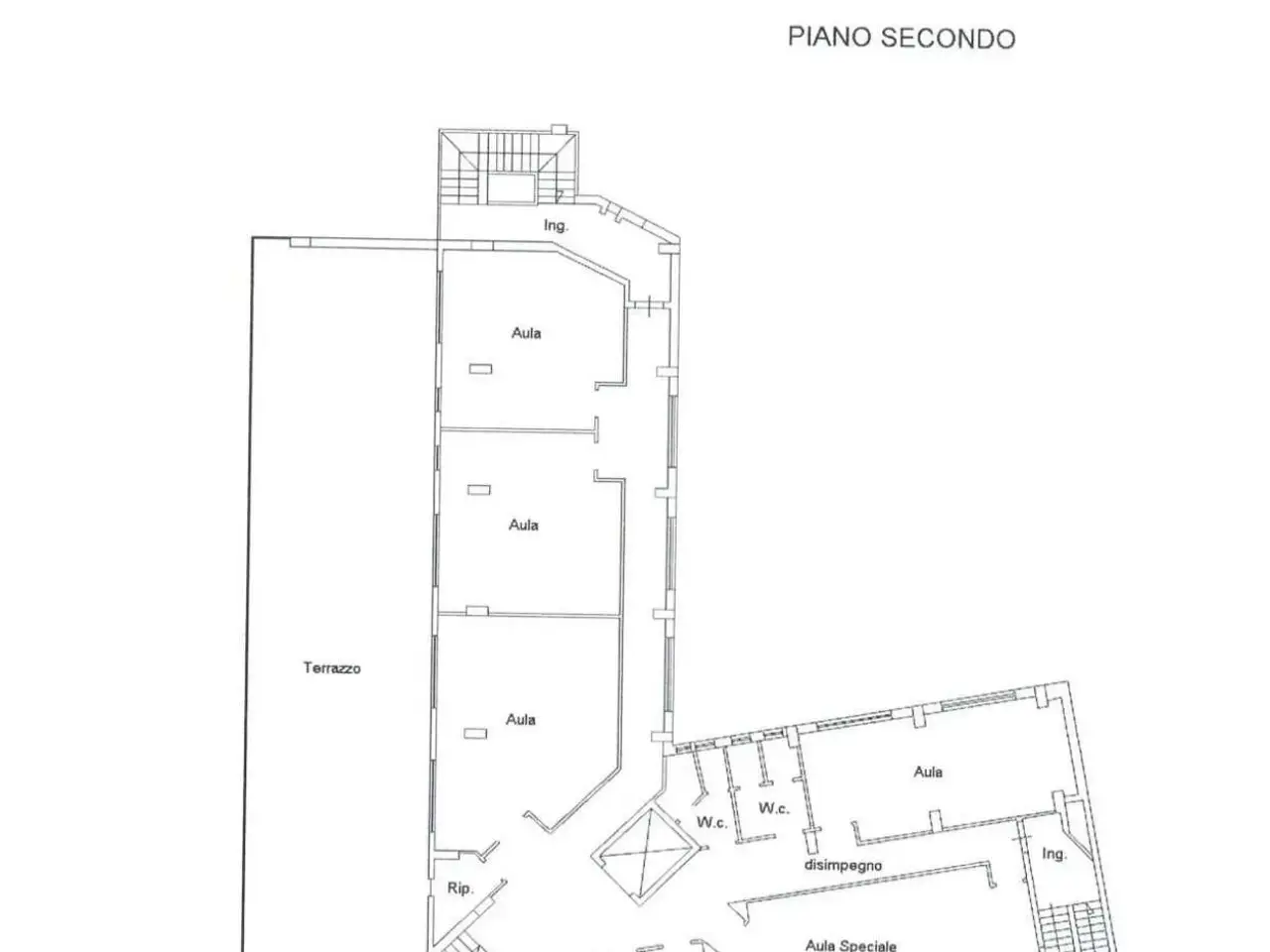 Ufficio in Via Asti, Mondragone, {3} - Planimetria 1