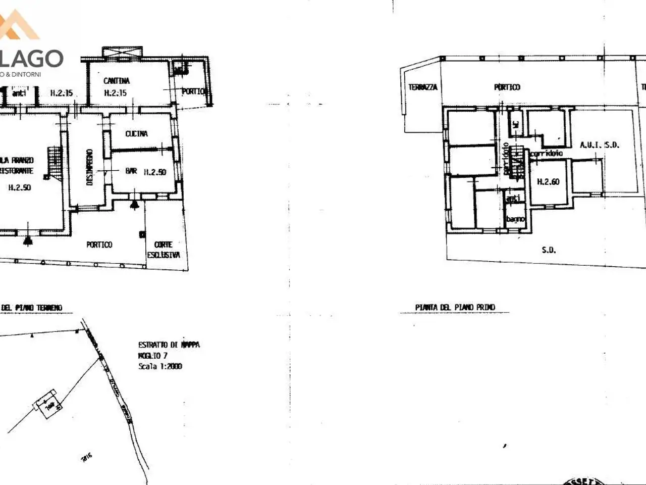 Albergo in Loc. Croci, Marone, {3} - Planimetria 1