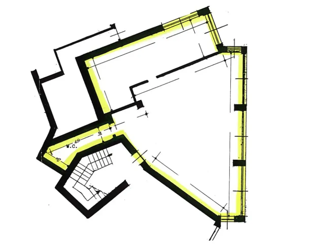 Negozio in Via Roma, Olgiate Molgora, {3} - Planimetria 1