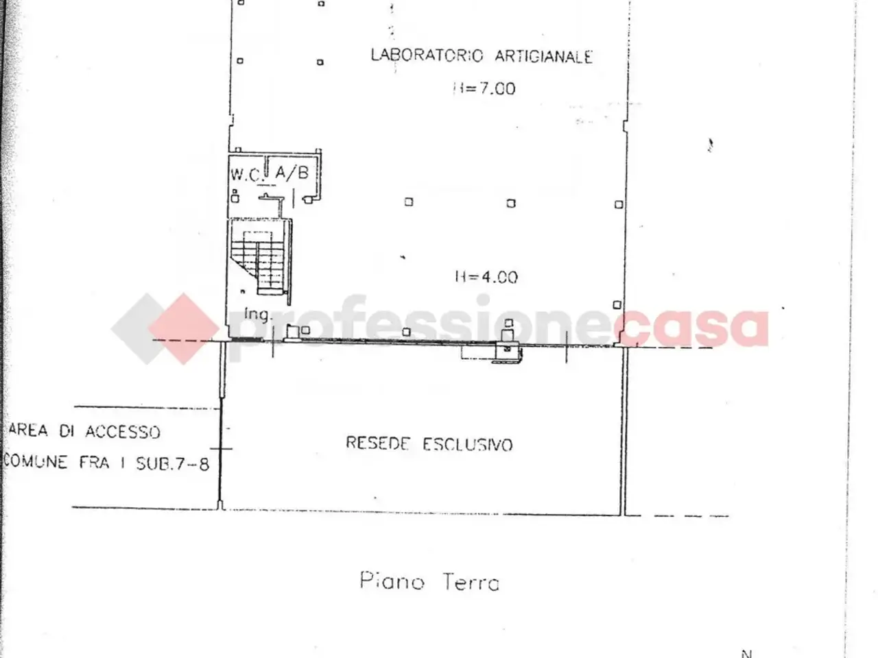Capannone in Via Pistelli, Signa, {3} - Planimetria 1