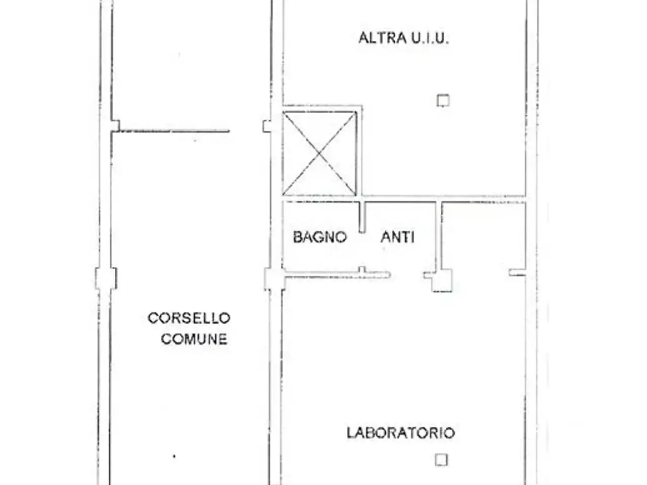 Laboratorio in Via San Pier Tommaso 20, Bologna, {3} - Planimetria 1