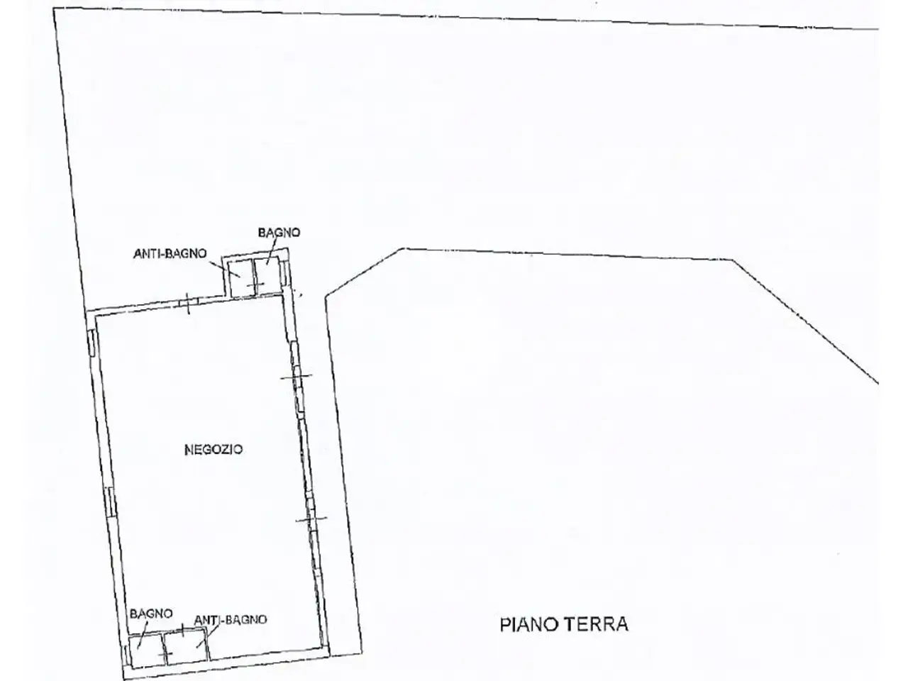 Negozio in Via Milano, Soncino, {3} - Planimetria 1
