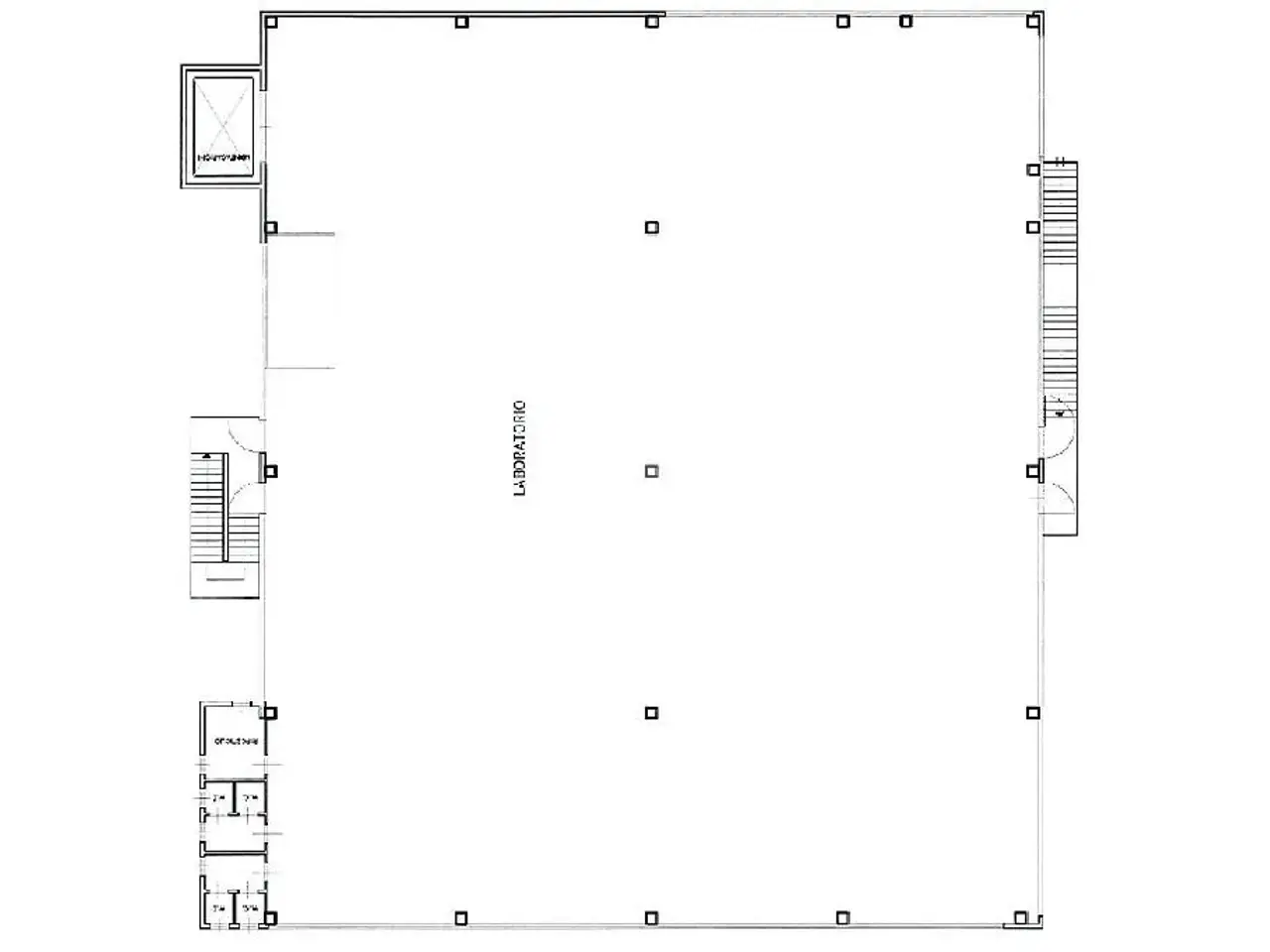Capannone in Via Tesino, Capergnanica, {3} - Planimetria 1