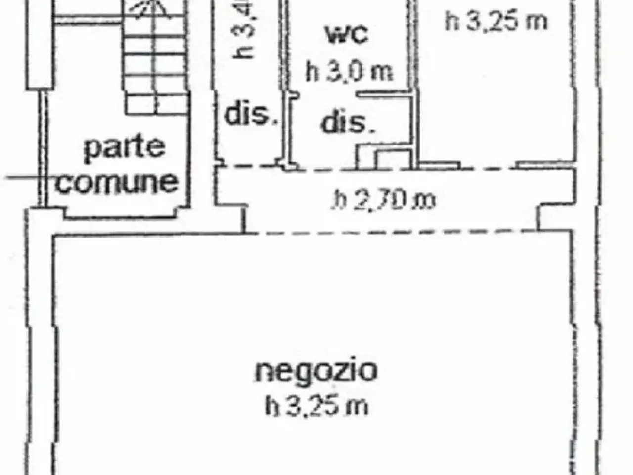 Negozio in Via Vittorio Veneto 41, Bresso, {3} - Planimetria 1