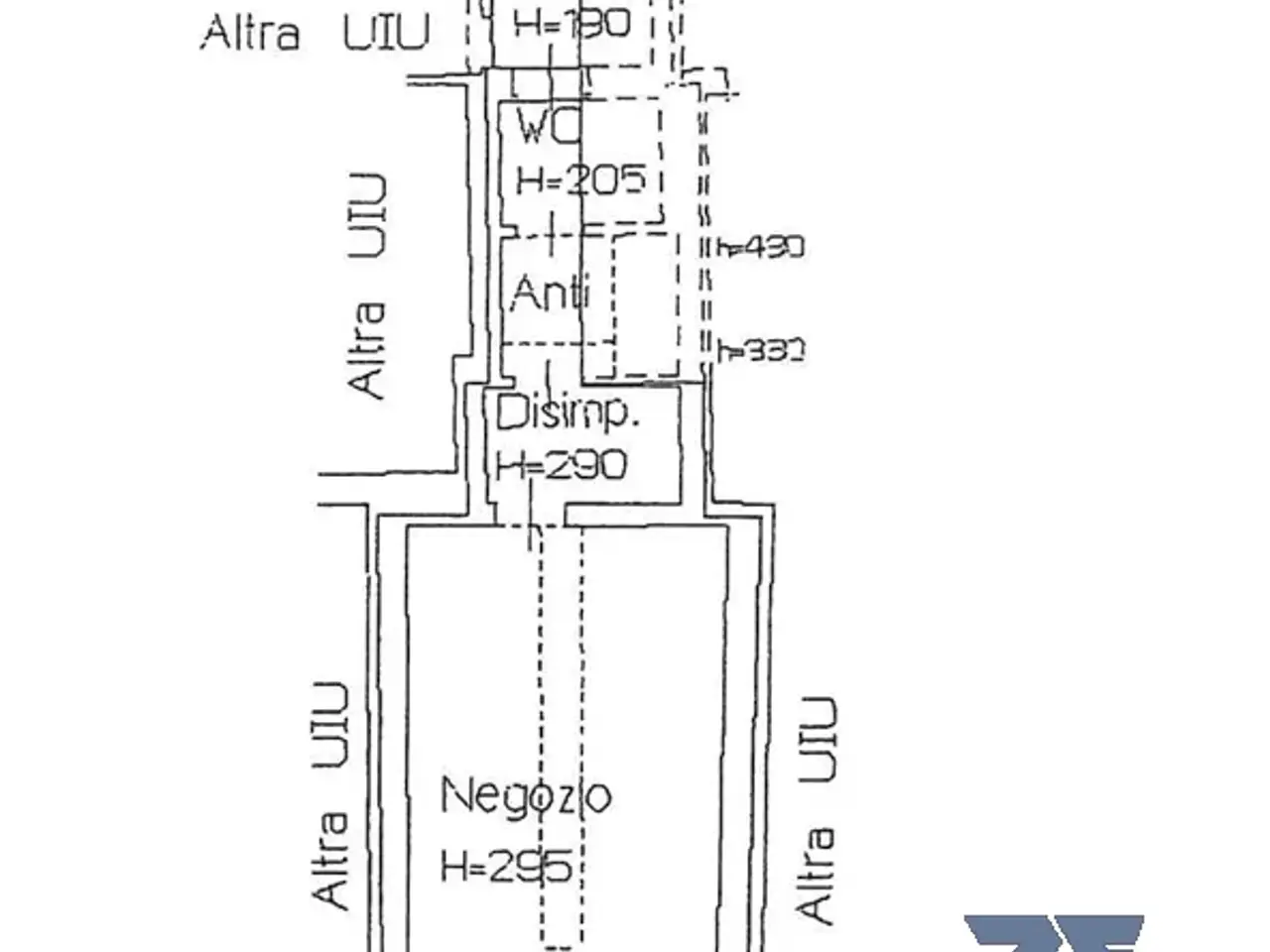 Negozio in , Castelfranco Veneto, {3} - Planimetria 1