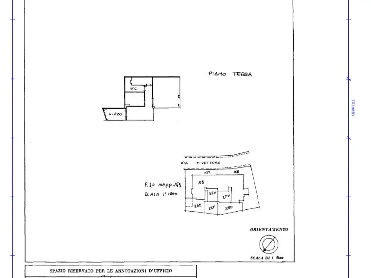 Magazzino in Via Monte Vettore, Ancona, {3} - Planimetria 1