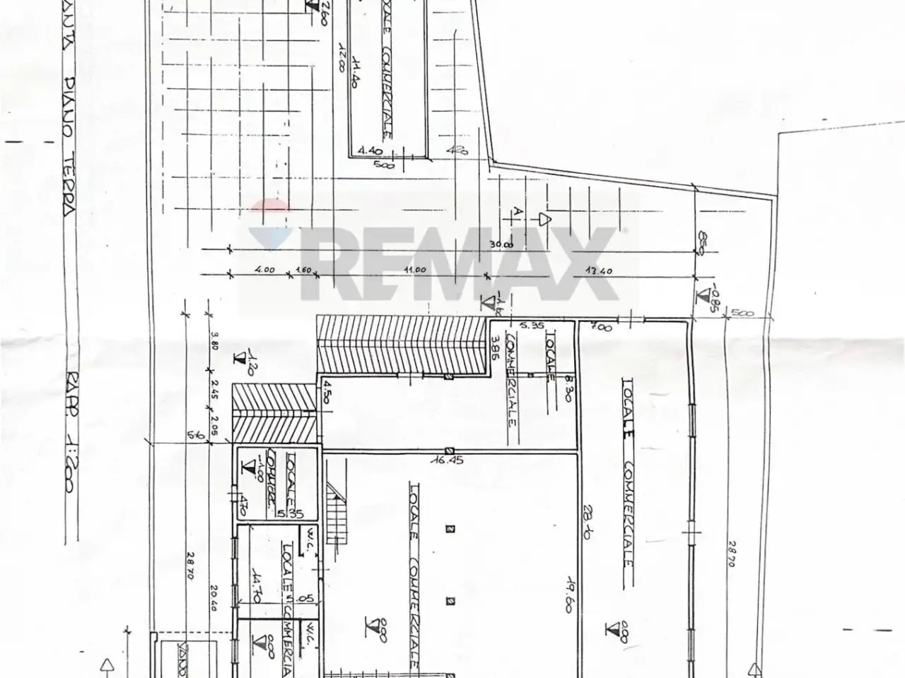Negozio in Via Sant' Andrea 8-10, Bitritto, {3} - Planimetria 1